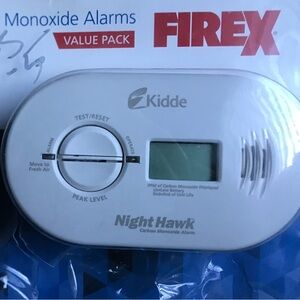 Kidde FIREX Night Hawk Carbon Monoxide Alarm - White